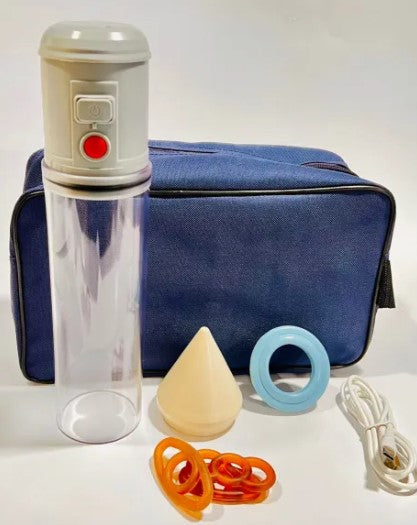 Automatic Rechargeable Penis Pump for Men Powerful Male Enhancer with Type-C USB Charging