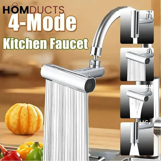 "4-Mode Kitchen Faucet