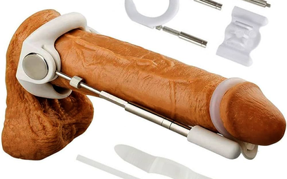 Safe & Comfortable Male Enhancement Penis Extender Kit for Length & Girth Growth